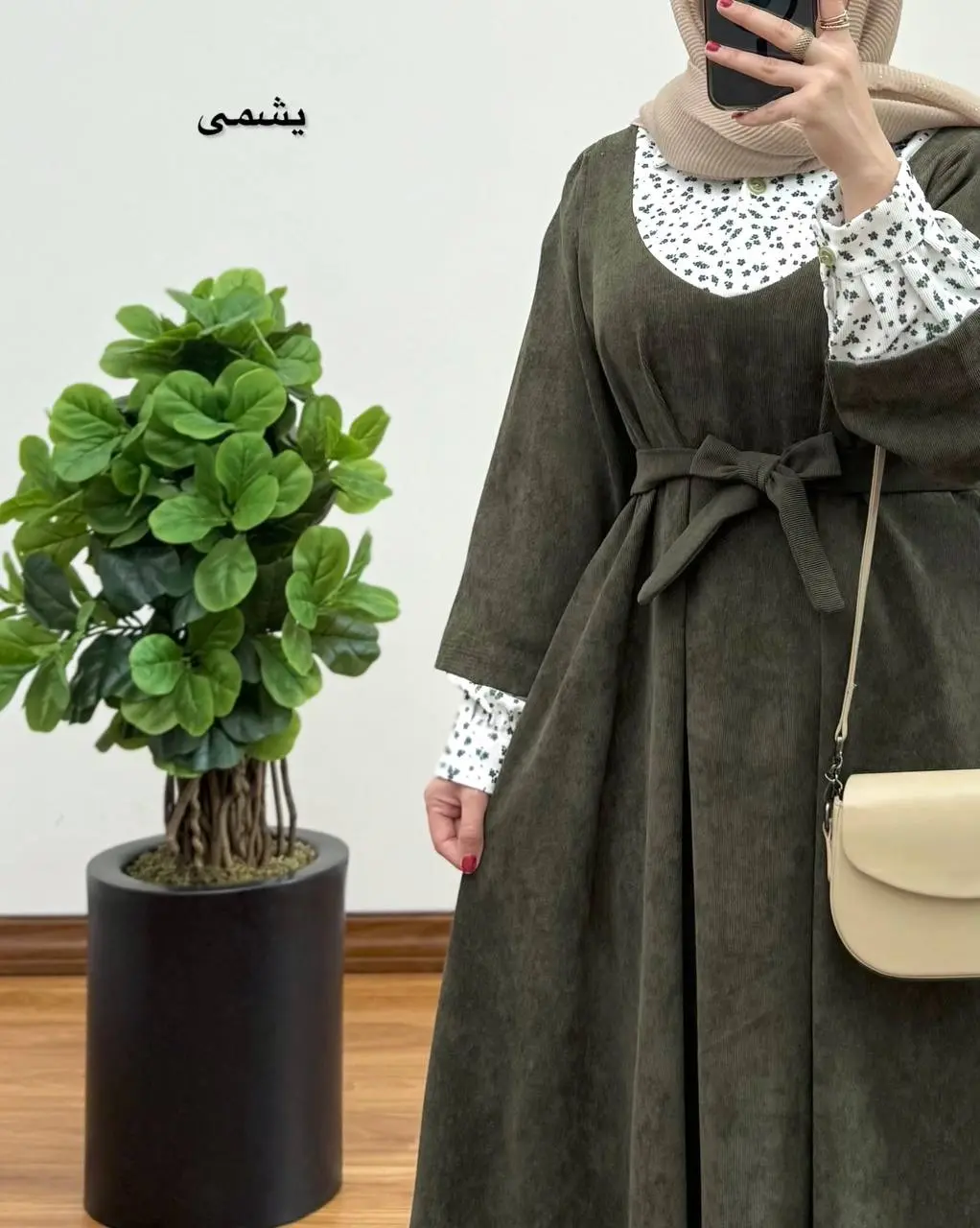 پیراهن مانتویی سوپر کلوش مهرانه ۲